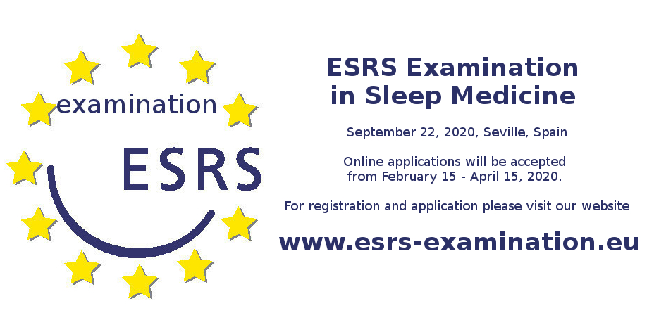 Examen de certification ESRS en Médecine du Sommeil